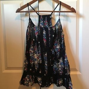Cute floral tank top